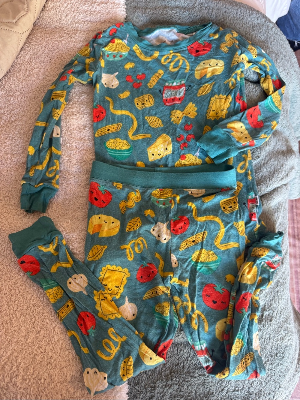 Little Sleepies Pasta Party (Noodles) Pajama Set